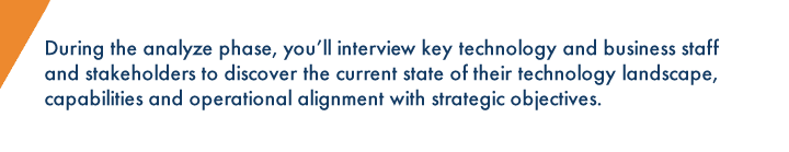 Technology assessment analyze phase explanation